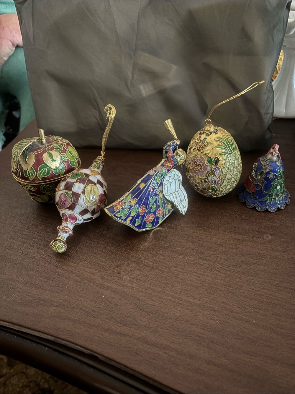 Vintage Cloisonné enamel Collection - very unique beautiful